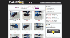 Desktop Screenshot of plakatking.com